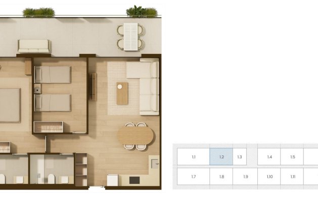 Nouvelle construction - Appartement - Moncofa