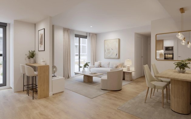 Obra nueva - Apartamento en planta baja - Alicante