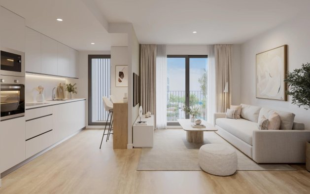 Obra nueva - Apartamento en planta baja - Alicante