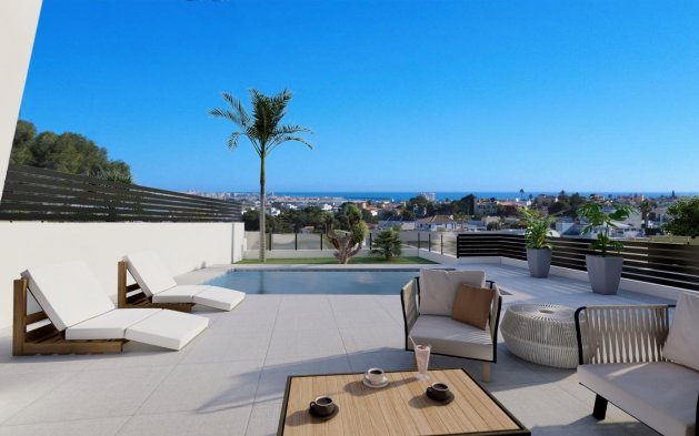 Obra nueva - Villa independiente - Torrevieja