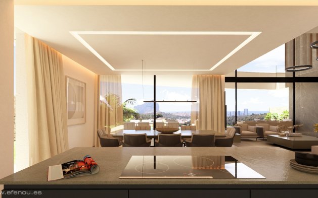 Resale - Independent Villa - Calpe - Urbanización