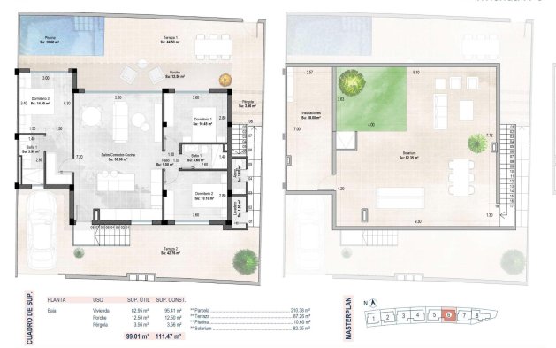 Nouvelle construction - Maison jumelée - Sucina