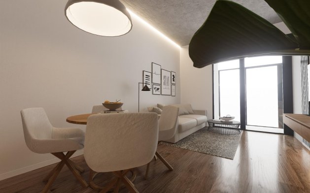 Obra nueva - Apartamento en planta baja - Alicante