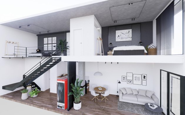 Obra nueva - Apartamento en planta baja - Alicante