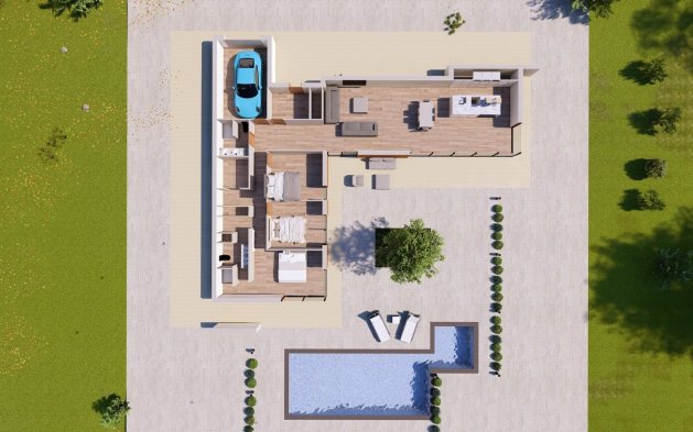 Nouvelle construction - Villa indépendante - Pinoso