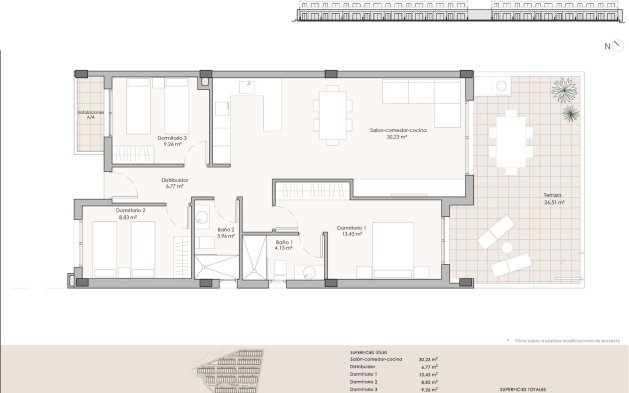 New Build - Ground floor Apartment - Pulpí
