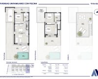 New Build - Townhouse - Santiago de la Ribera