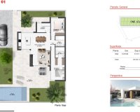 Nouvelle construction - Villa indépendante - Murcia