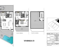 New Build - Townhouse - Pilar de la Horadada